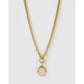 Sabine Spinner Charm Gold Necklace - Necklaces