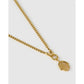 Sabine Spinner Charm Gold Necklace - Necklaces