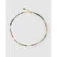Saffron Gemstone Gold Necklace - Necklaces