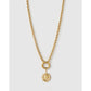 Saint Gold Charm Necklace - Necklaces