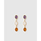 Sandra Gold Earrings - Earrings