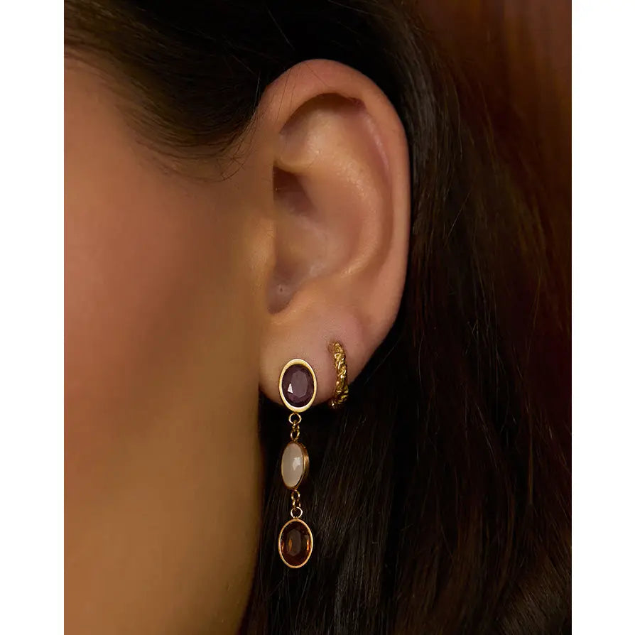 Sandra Gold Earrings - Earrings