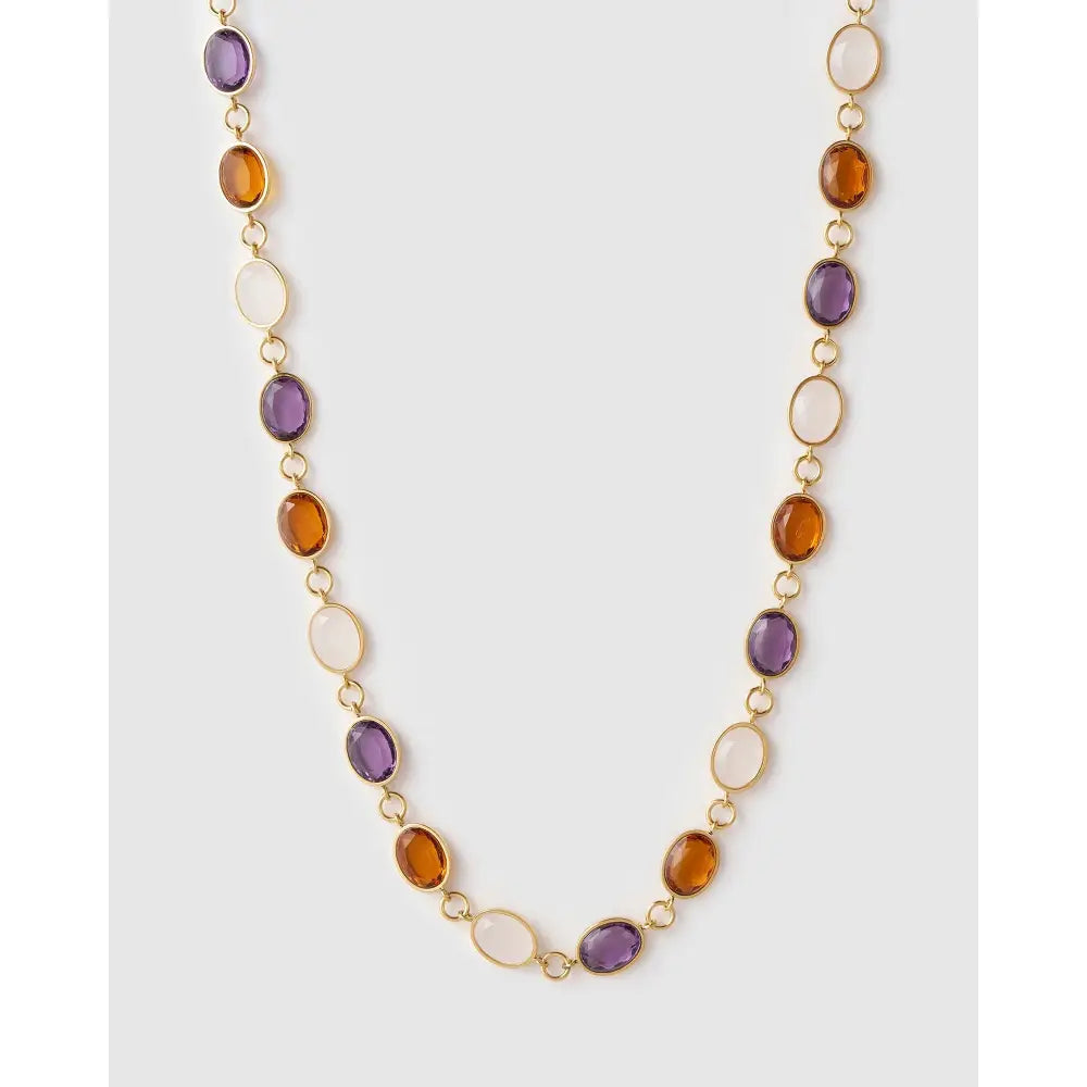 Sandra Gold Necklace - Necklaces