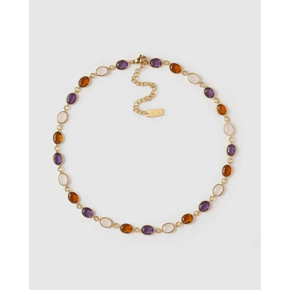 Sandra Gold Necklace - Necklaces