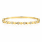 Santana Hinged Bangle - Gold / Small - Bracelets