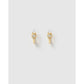 Santino Stone Gold Huggie Earrings - Earrings