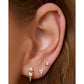 Santino Stone Gold Huggie Earrings - Earrings