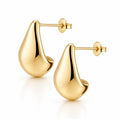 Saskia Stud Earrings - Gold - Earrings