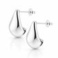 Saskia Stud Earrings - Silver - Earrings
