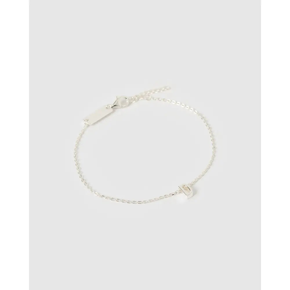 Say My Name Bracelet - Silver / D - Bracelets