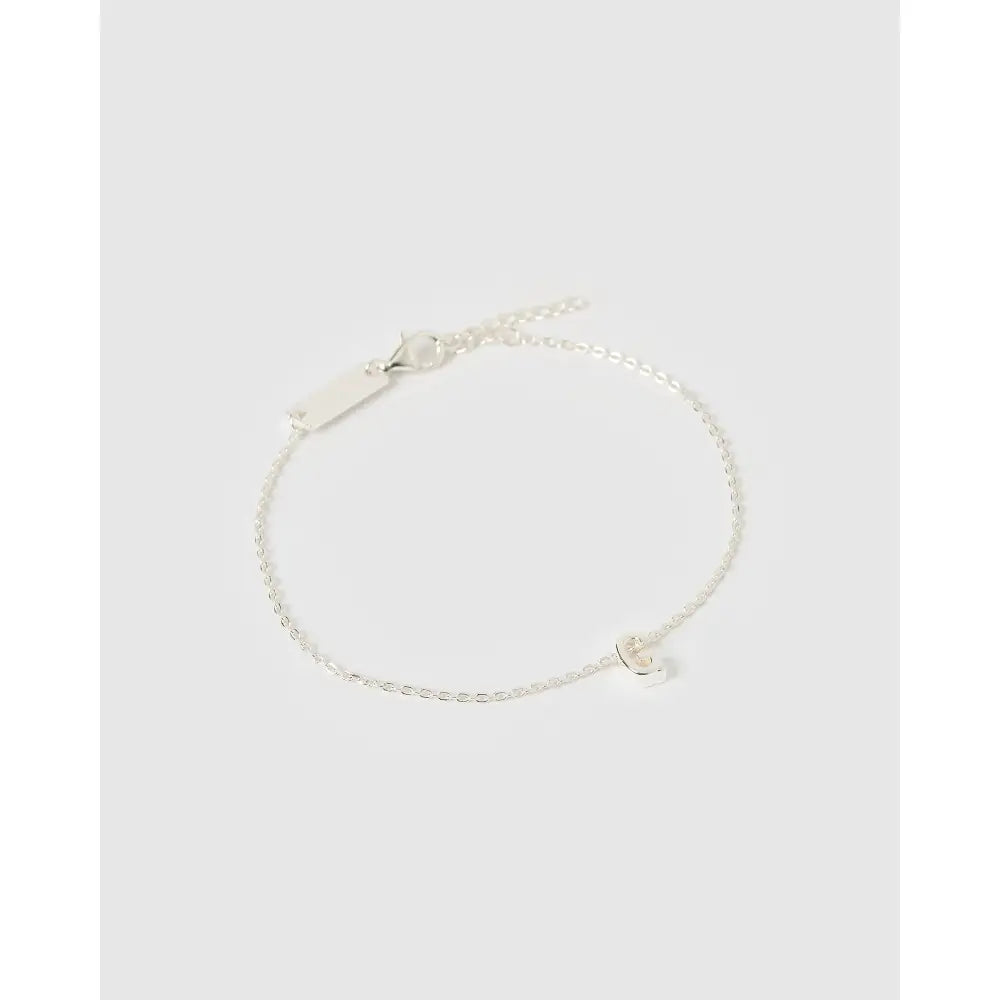 Say My Name Bracelet - Silver / G - Bracelets