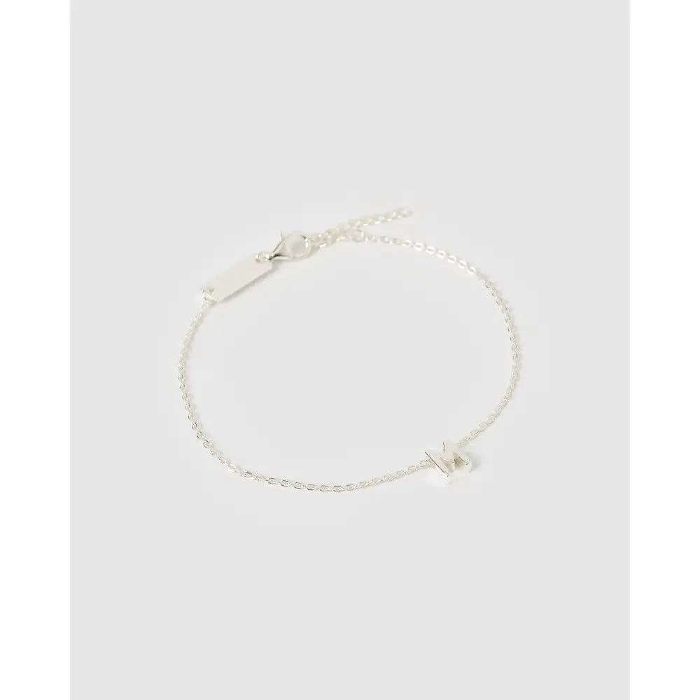 Say My Name Bracelet - Silver / M - Bracelets