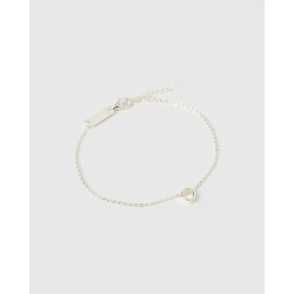 Say My Name Bracelet - Silver / O - Bracelets
