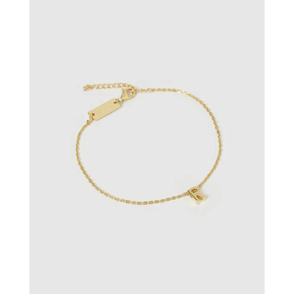 Say My Name Bracelet - Gold / R - Bracelets