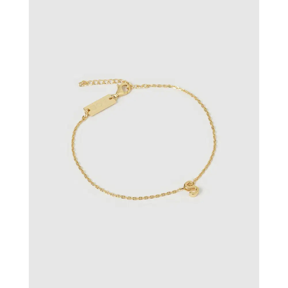 Say My Name Bracelet - Gold / S - Bracelets
