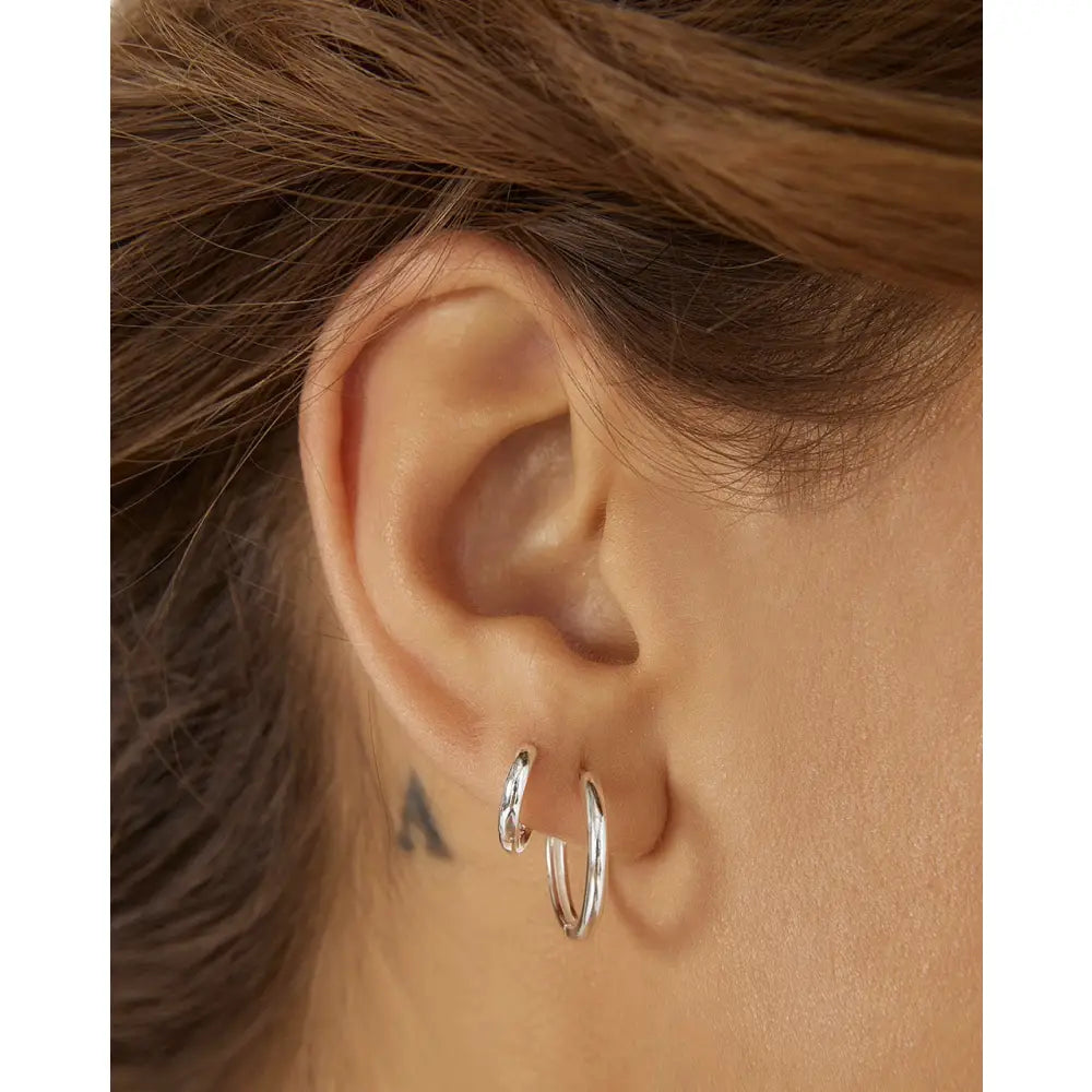 Scarlet Hoop Earrings - Earrings