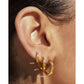 Scarlet Hoop Earrings - Earrings