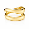 Sculpt Ring - Gold / 3 - Rings
