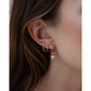 Sea Star Gold Huggie Earrings - Earrings