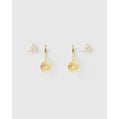 See No Evil Earring Stack - Earrings