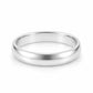 Sense Plain Band Ring - Silver / 3 - Rings