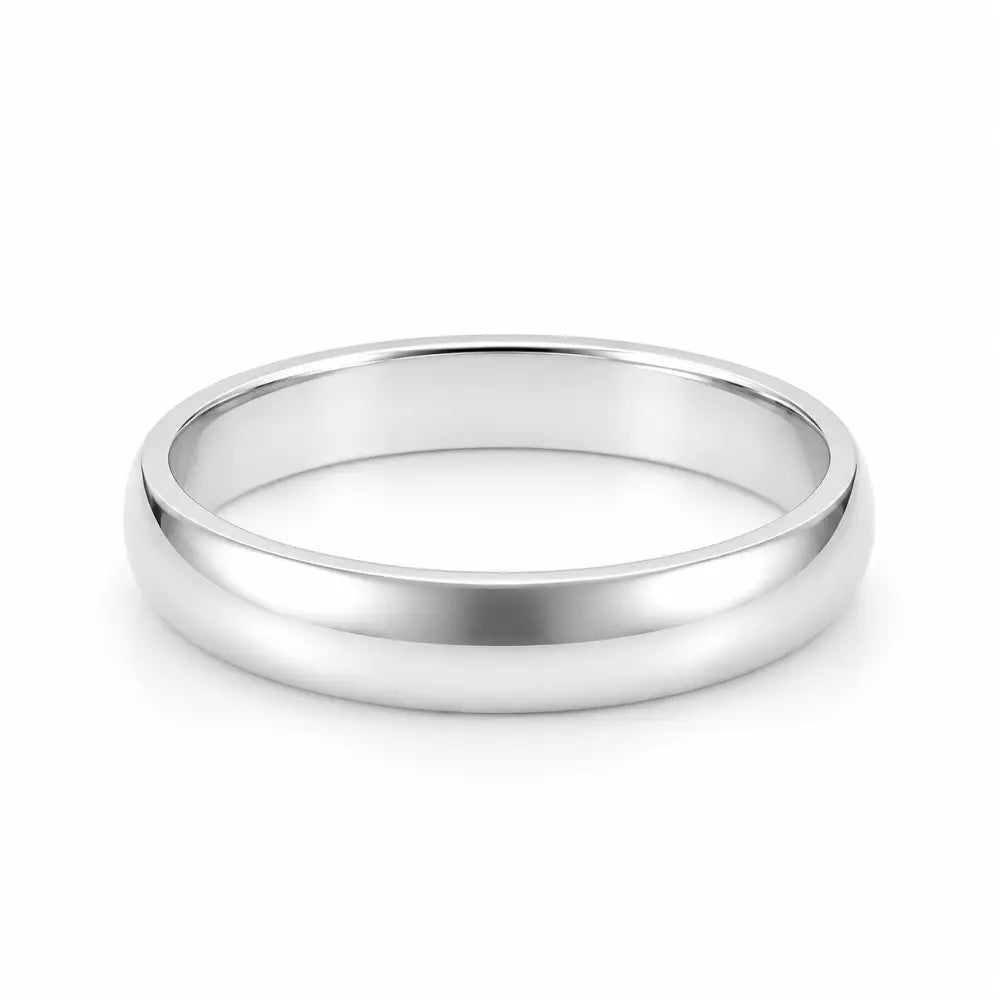 Sense Plain Band Ring - Silver / 3 - Rings