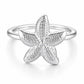 Sephira Starfish Ring - Silver / 6 - Rings
