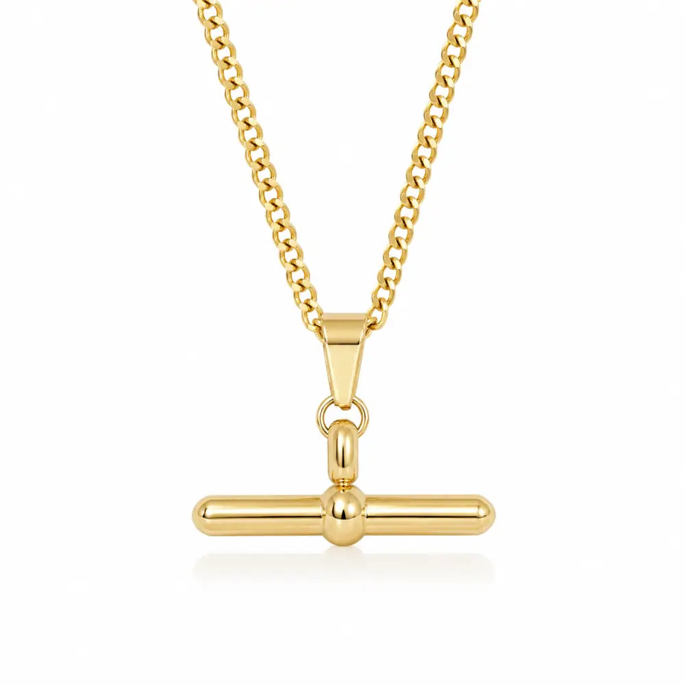 Set Sail Tbar Necklace - Gold - Necklaces
