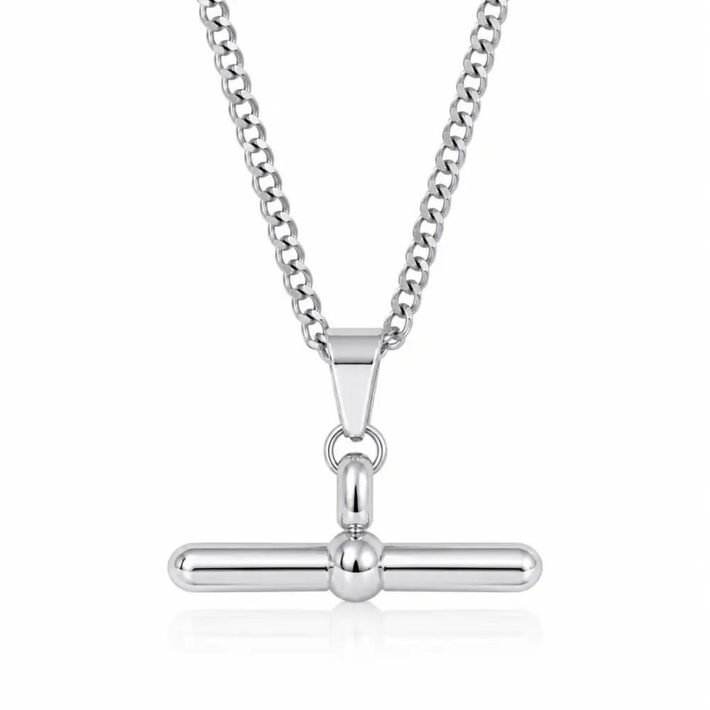Set Sail Tbar Necklace - Silver - Necklaces