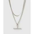 Shayla Silver Necklace Stack - Necklaces