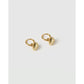 Shelli Gold Hoop Huggies - Earrings