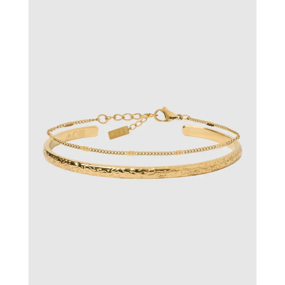 Shiloh Bracelet Stack Gold - Bracelets
