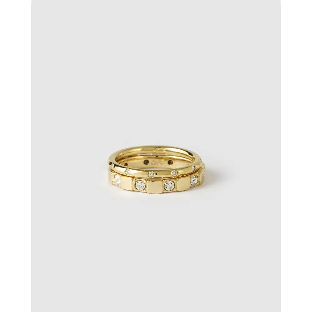 Shimmer Ring Stack - Rings