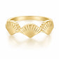 Shore Shell Ring - Gold / 6 - Rings