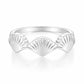 Shore Shell Ring - Silver / 6 - Rings