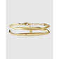 Signature Bracelet Stack - Gold - Bracelets