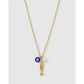 Sirena Charm Gold Necklace - Necklaces