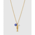 Sirena Charm Gold Necklace - Necklaces