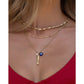 Sirena Charm Gold Necklace - Necklaces
