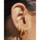 Smooth Hoop Earring Stack - Earrings