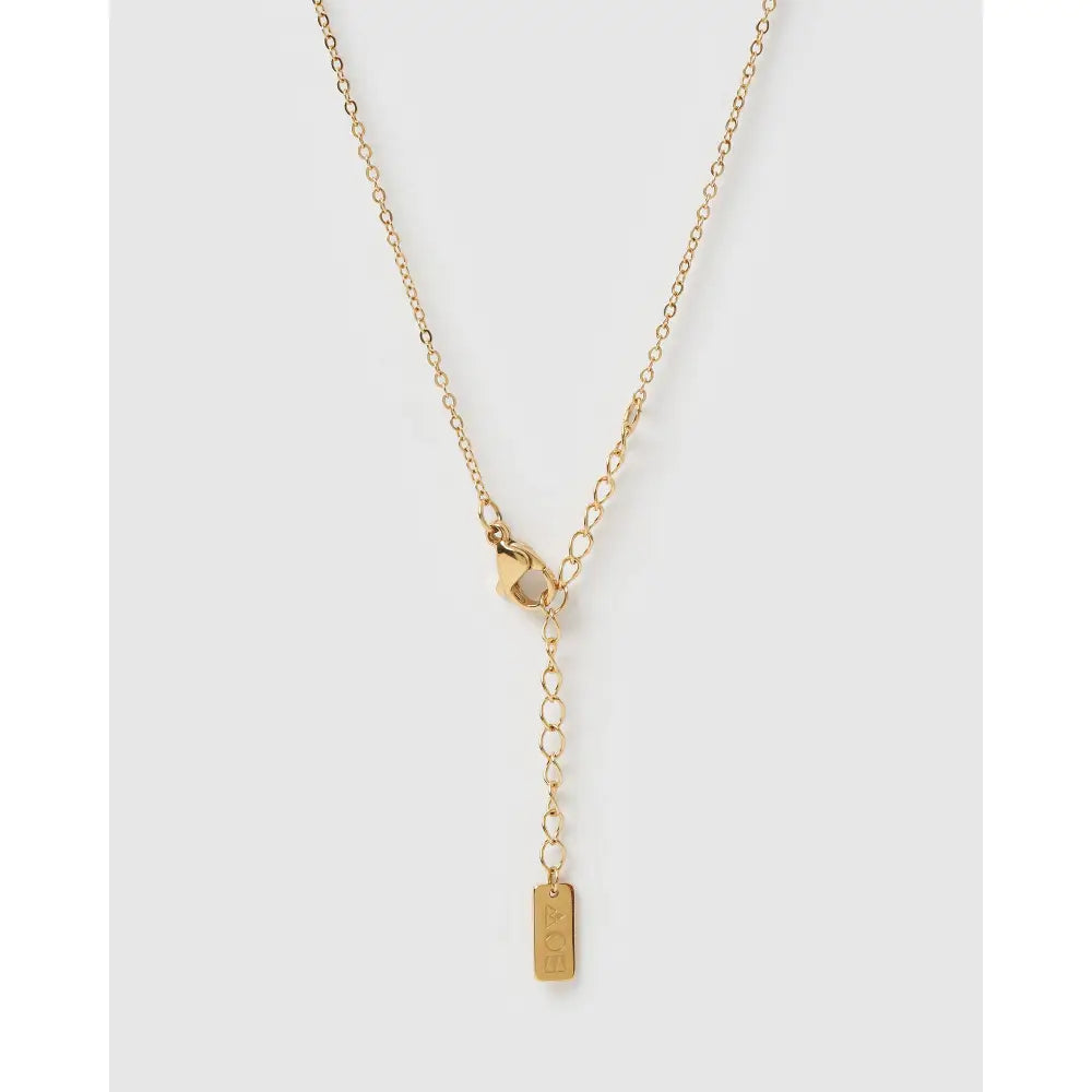 Sofia Pearl Gold Necklace - Necklaces
