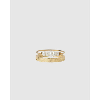 Solana Gold Ring Stack - Gold / 5 - Rings