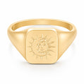Solar System Signet Ring - Gold / 4 - Rings