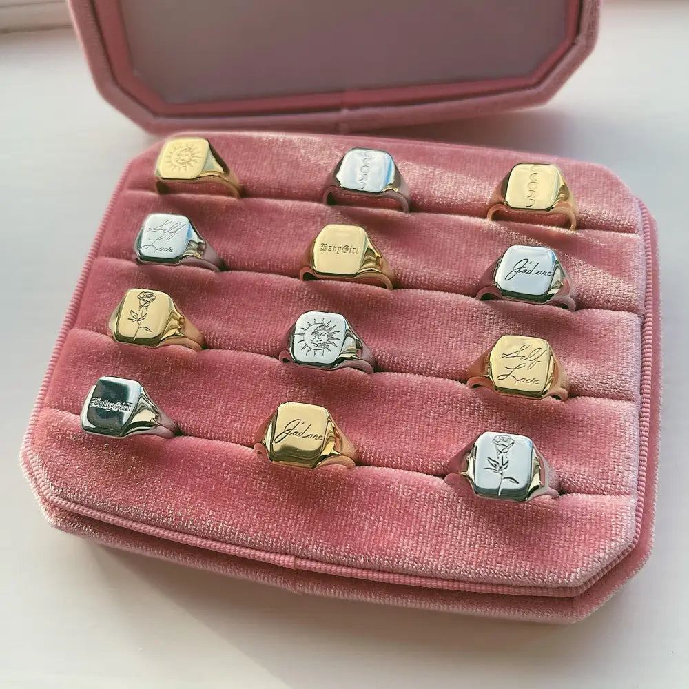 Solar System Signet Ring - Rings