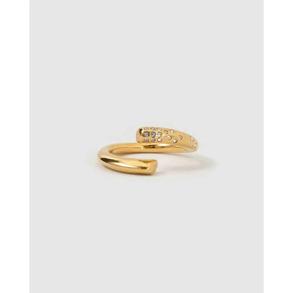 Spencer Gold Ring with Stones - Rings
