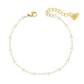Spencer Pearl Bracelet - Gold / Small - Bracelets