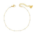 Spencer Pearl Bracelet - Gold / Small - Bracelets