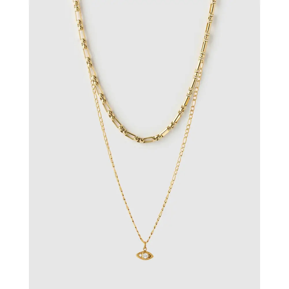Spotlight Gold Necklace Stack - Necklaces