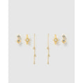 Star Gazer Earring Stack - Earrings