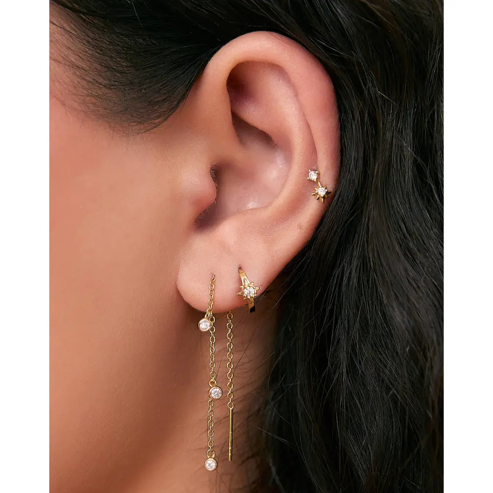 Star Gazer Earring Stack - Earrings